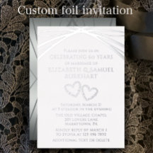 Eleganter Bogen Unique Heart 60. Hochzeitstag