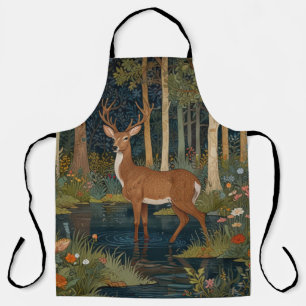 Eleganter Boho-Landhirsch Schürze