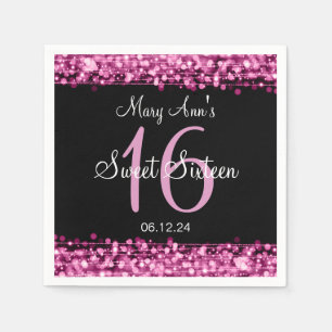 Eleganter Bonbon 16 Serviette
