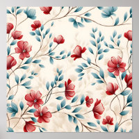Eleganter botanischer floraler Zweig