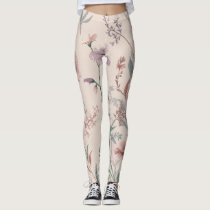 Eleganter botanischer Garten Blumenladen Leggings