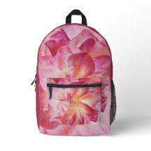 Eleganter Botanischer Rose Blossom Blumenbecher