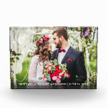 Eleganter Braut- und Groom-Hochzeitblock - Foto<br><div class="desc">Eleganter Braut- und Groom-Hochzeitblock - Foto</div>