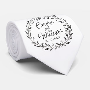 Eleganter Bräutigam Krawatte