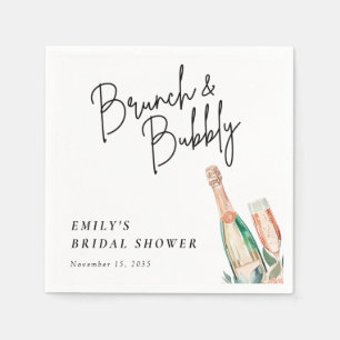 Eleganter Brautjungfernabschied mit Brunch und Bub Serviette