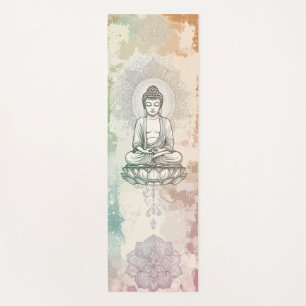 Eleganter Buddha Yoga Mat für Zuhause Yoga Studio Yogamatte