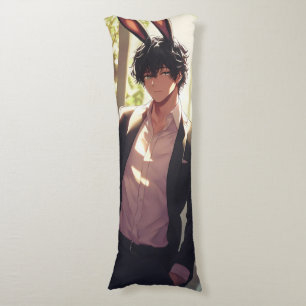 Eleganter Bunny Ikemen Anime Seitenschläferkissen