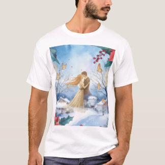 Eleganter Butterfly Romance T - Shirt
