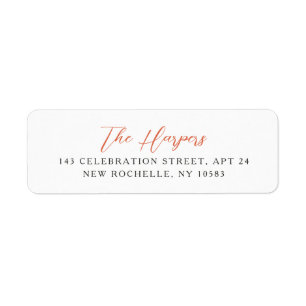 Eleganter Calligrafy Script Personalisiert Name Re