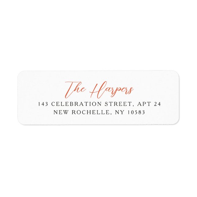 Eleganter Calligrafy Script Personalisiert Name Re (Vorne)