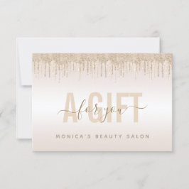 Eleganter Champagner Glitzer Tropfsteinhöhle Salon