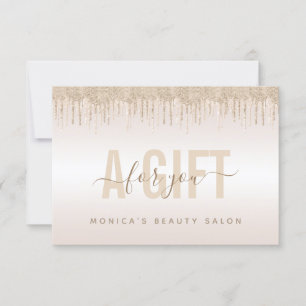 Eleganter Champagner Glitzer Tropfsteinhöhle Salon