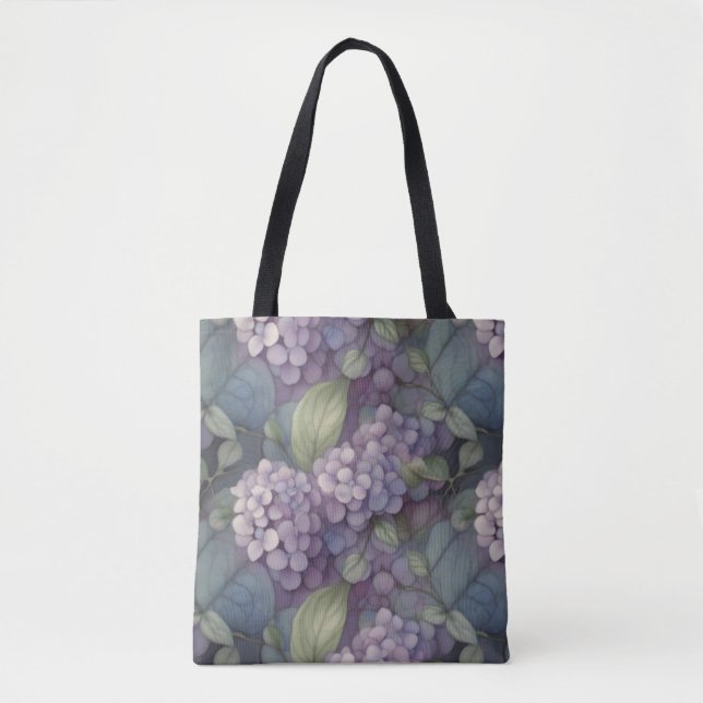 Eleganter, chic dusty lila boho Aquarellblume (Vorderseite)