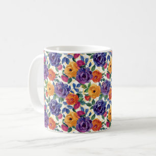 Eleganter Chic Farbiger Moderner Stil Rosen Kaffeetasse