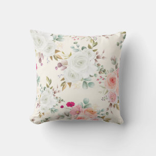 Eleganter Chic floral Kissen