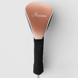 Eleganter Chic Stilvoll Personalisiert Golf Headcover