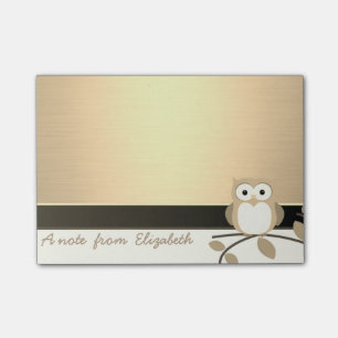 Eleganter Chic Stilvoll Weiblich, Falsches Gold, Post-it Klebezettel