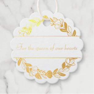 Eleganter Chic und modernes personalisiert Geschenkanhänger