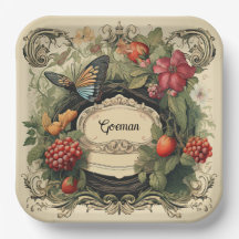Eleganter Cotgore Garden Berries Personalisiert