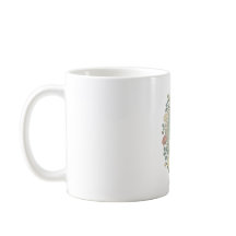 Eleganter Cottagecore-Blumengirlande-Mahjong-Kaffe