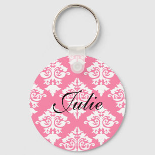 Eleganter Damast-Schlüsselanhänger Schlüsselanhänger