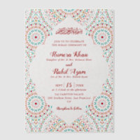 Eleganter Damast verzierter Mihrab muslimische Hoc