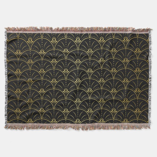 Eleganter Damast, Vintages Blumendesign. Decke (Vorderseite)