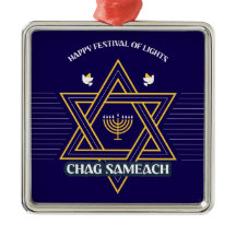Eleganter Davidstern-Hanukkah-Schmuck