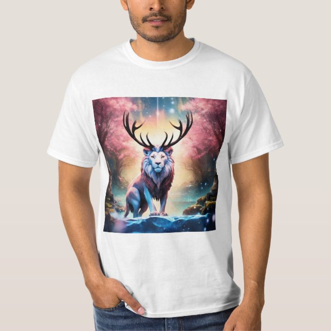 Eleganter Debarlion Design T - Shirt für Naturenth (Vorderseite)