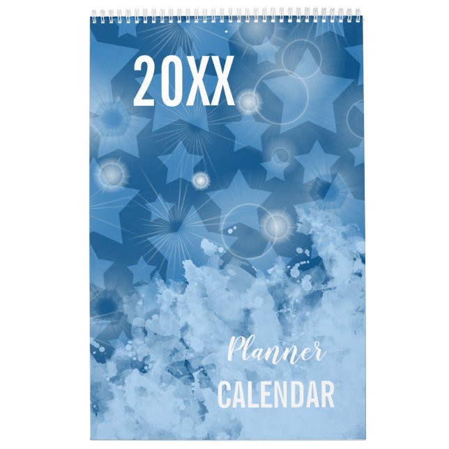 Eleganter Designplaner für moderne Classic Blue St Kalender (Titelbild)