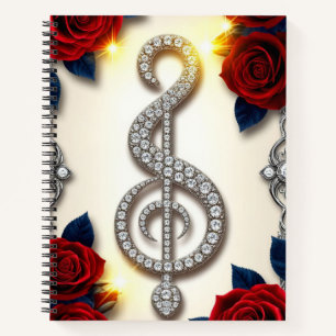 Eleganter Diamant-Schlüsselanhänger in Form eines Notizbuch