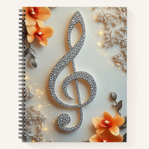 Eleganter Diamant-Schlüsselanhänger in Form eines  Notizbuch