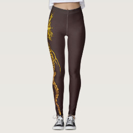 Eleganter Drache Leggings