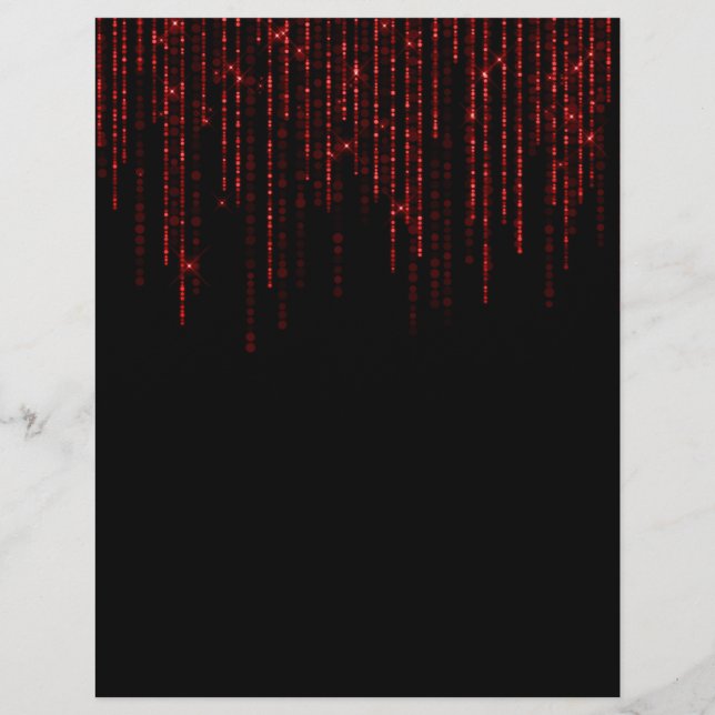 Eleganter, dunkler Flyer (Hinten)