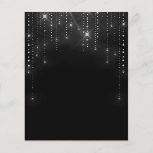 Eleganter, dunkler Flyer