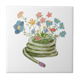 Eleganter, einzigartiger Wasserfarbenkeepake mit B Fliese