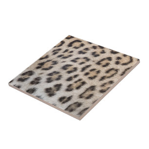 Eleganter, eleganter Leopardengeflecht Fliese