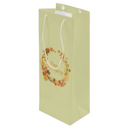 Eleganter Erntedank unterhaltsam Geschenktüte Für Weinflaschen