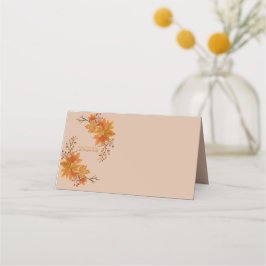 Eleganter Erntedank unterhaltsam Platzkarte