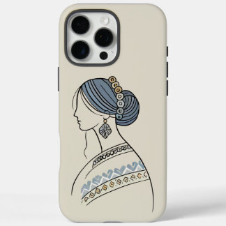 Eleganter Fall des ukrainischen Folk Art iPhone iPhone 16 Pro Max Hülle