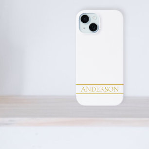 Eleganter falscher Goldstreifen oder DIY Case-Mate iPhone Hülle