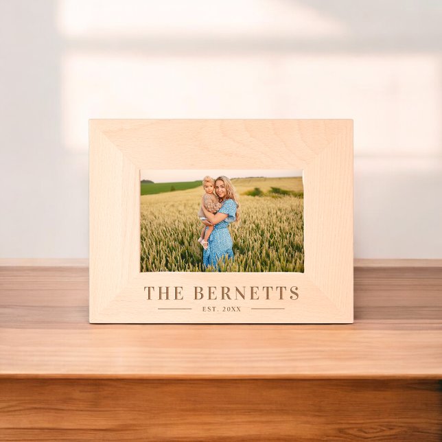 Eleganter Familienname Geätzte Rahmen (Von Creator hochgeladen)