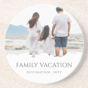 Eleganter Familienurlaub   Foto für Familienreisen Getränkeuntersetzer