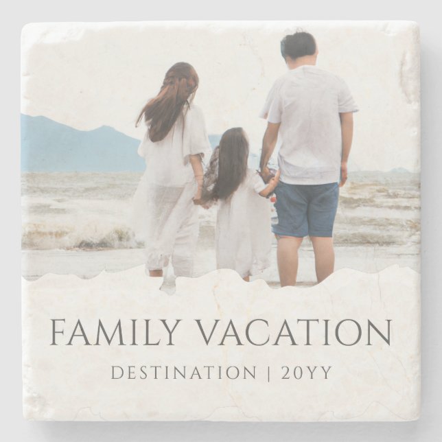 Eleganter Familienurlaub | Foto für Familienreisen Steinuntersetzer (Vorderseite)