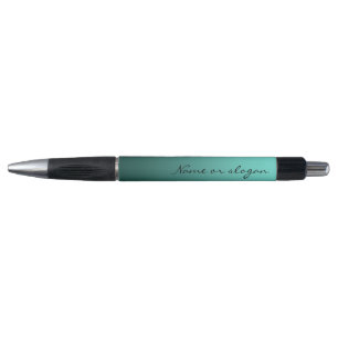 Eleganter Farbverlauf Aquamarin mit benutzerdefini Kugelschreiber