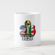 Eleganter FIFA Weltmeisterschaft 2026 Jumbo-Mug