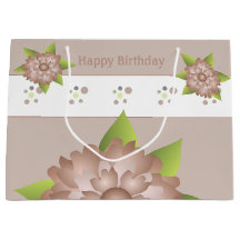 Eleganter Flora- und Polka-Dot