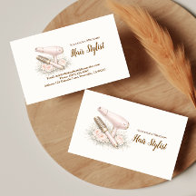 Eleganter Floraler Hairstylist