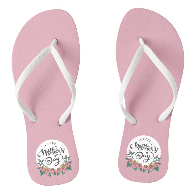 Eleganter floraler Muttertag | Flip Flops (Fußbett)