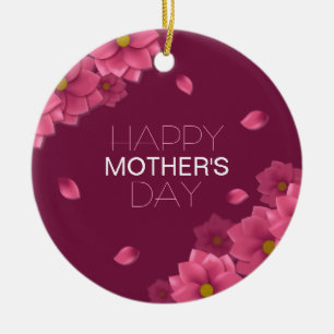 Eleganter floraler Muttertag   Ornament
